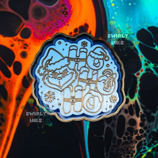 Ho Ho Ho Grinchy Freshie Mold