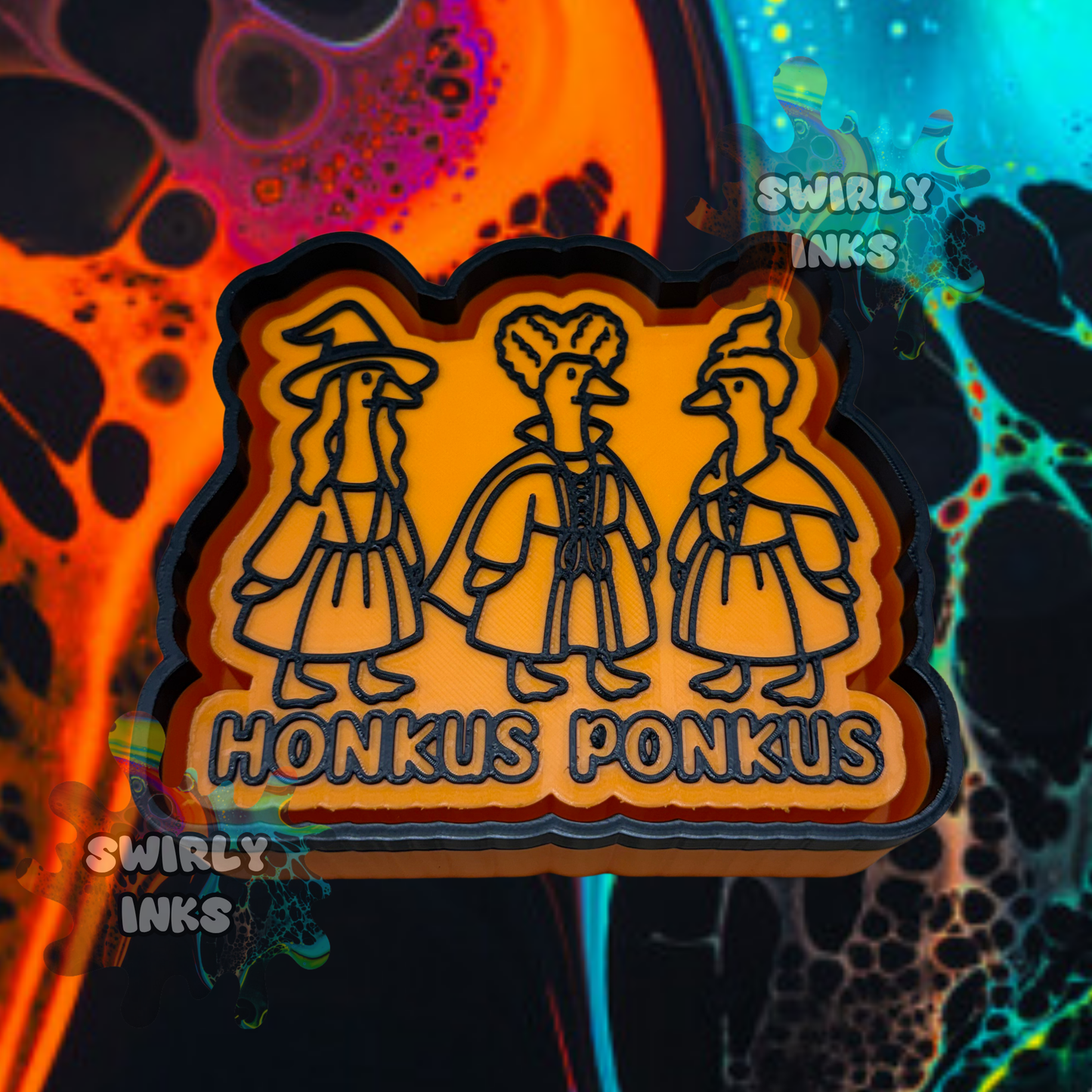 Honkus Ponkus Trio Freshie Mold