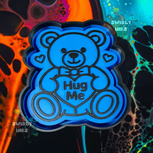 Hug Me Teddy Bear Freshie Mold