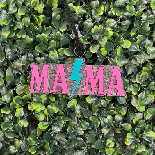 Mama Lightning Bolt - Midnight Ice - Car Freshie/Air Freshener