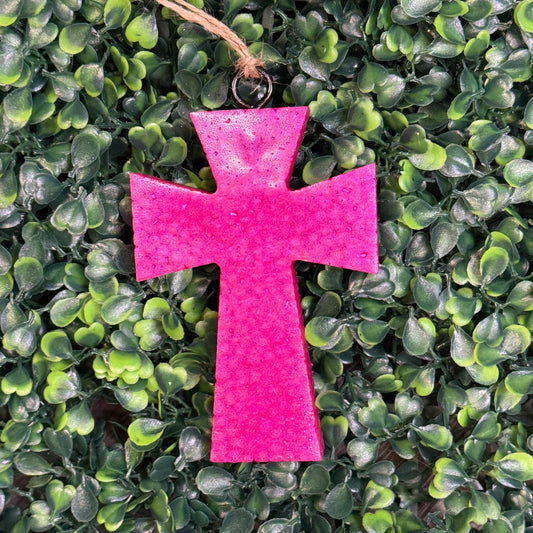 Cross - Mahogany Teakwood - Car Freshie/Air Freshener