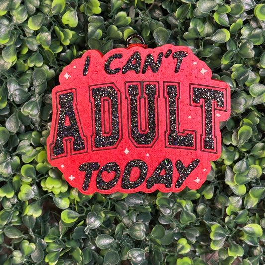 I Can't Adult Today - Pumpkin Pecan Waffles - Car Freshie/Air Freshener