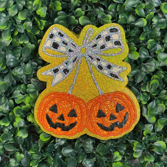 Pumpkin Bow - Captain Crunch - Car Freshie/Air Freshener