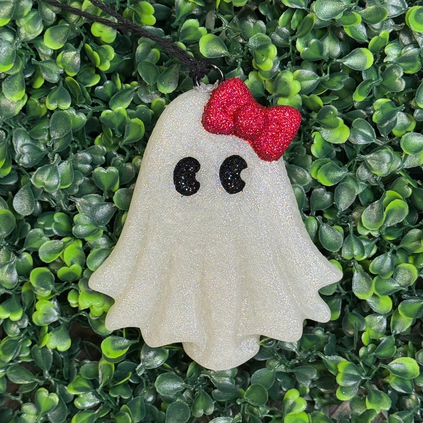 3D Ghost with Bow - Blackberry Lemonade - Car Freshie/Air Freshener