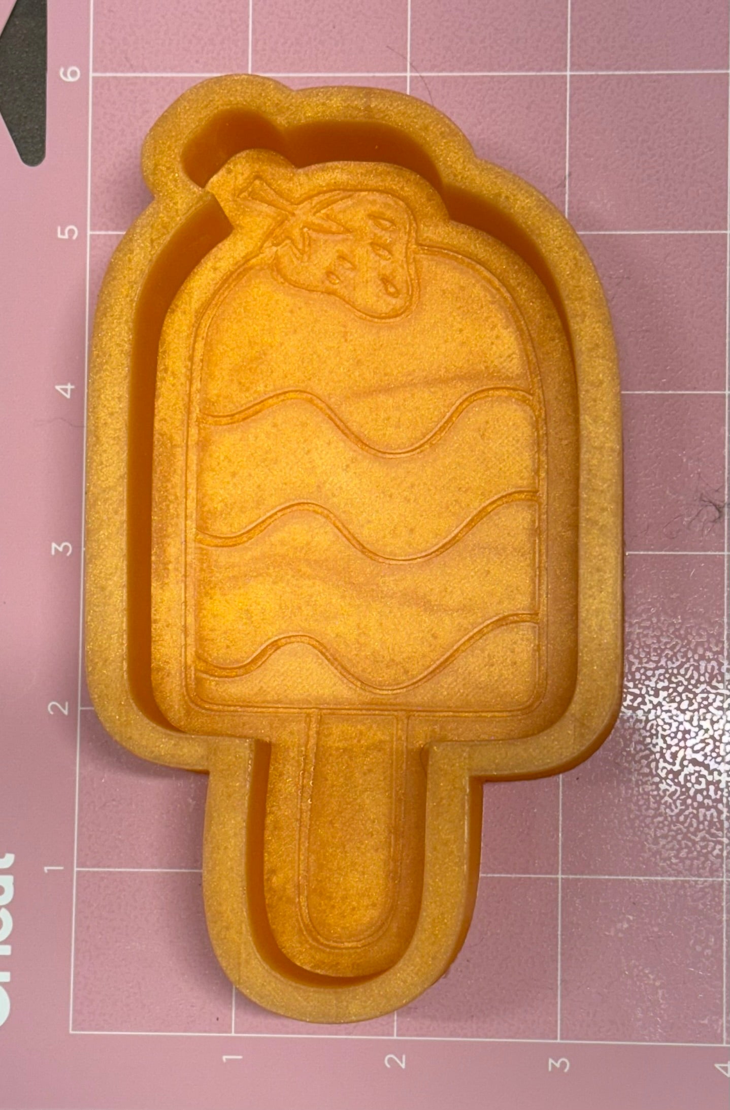 Strawberry Popsicle De-Stash Freshie Mold