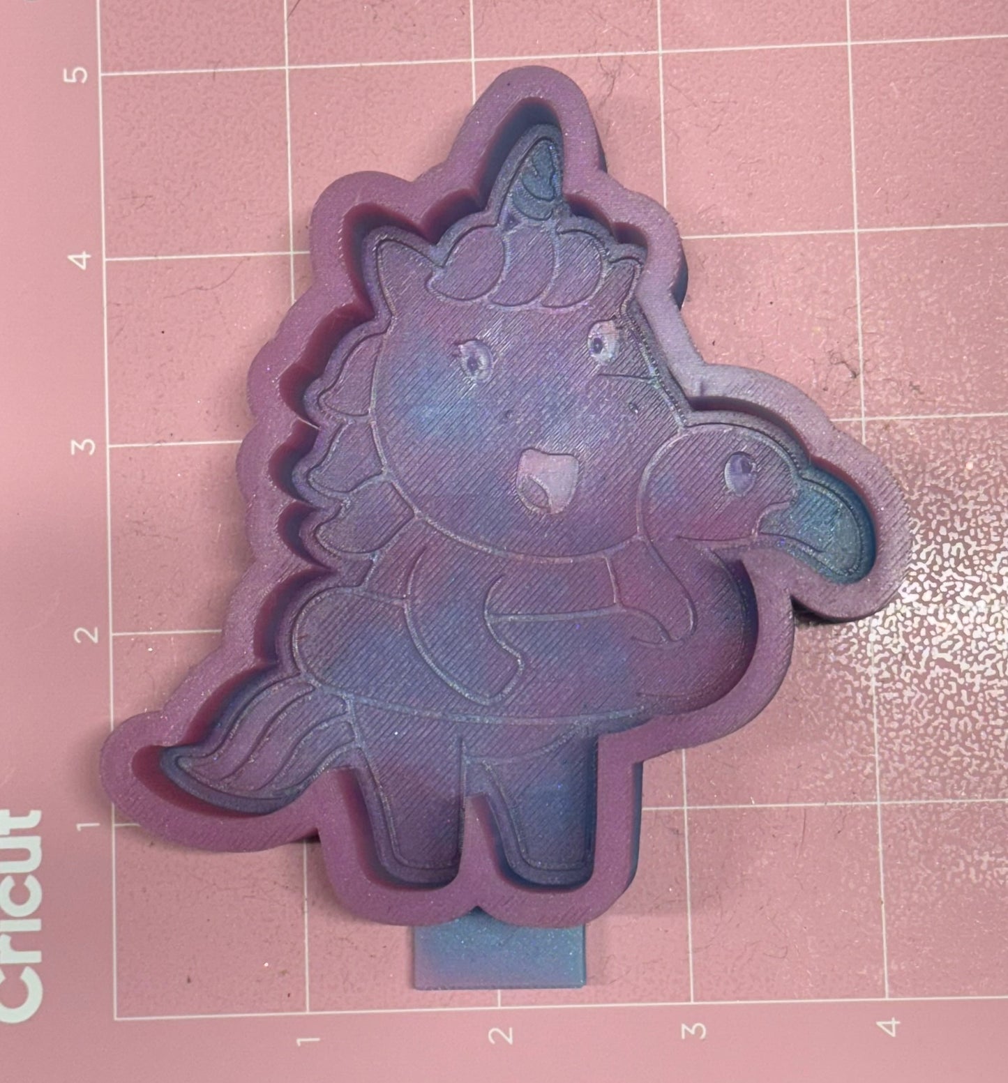 Unicorn in Flamingo Float De-Stash Freshie Mold