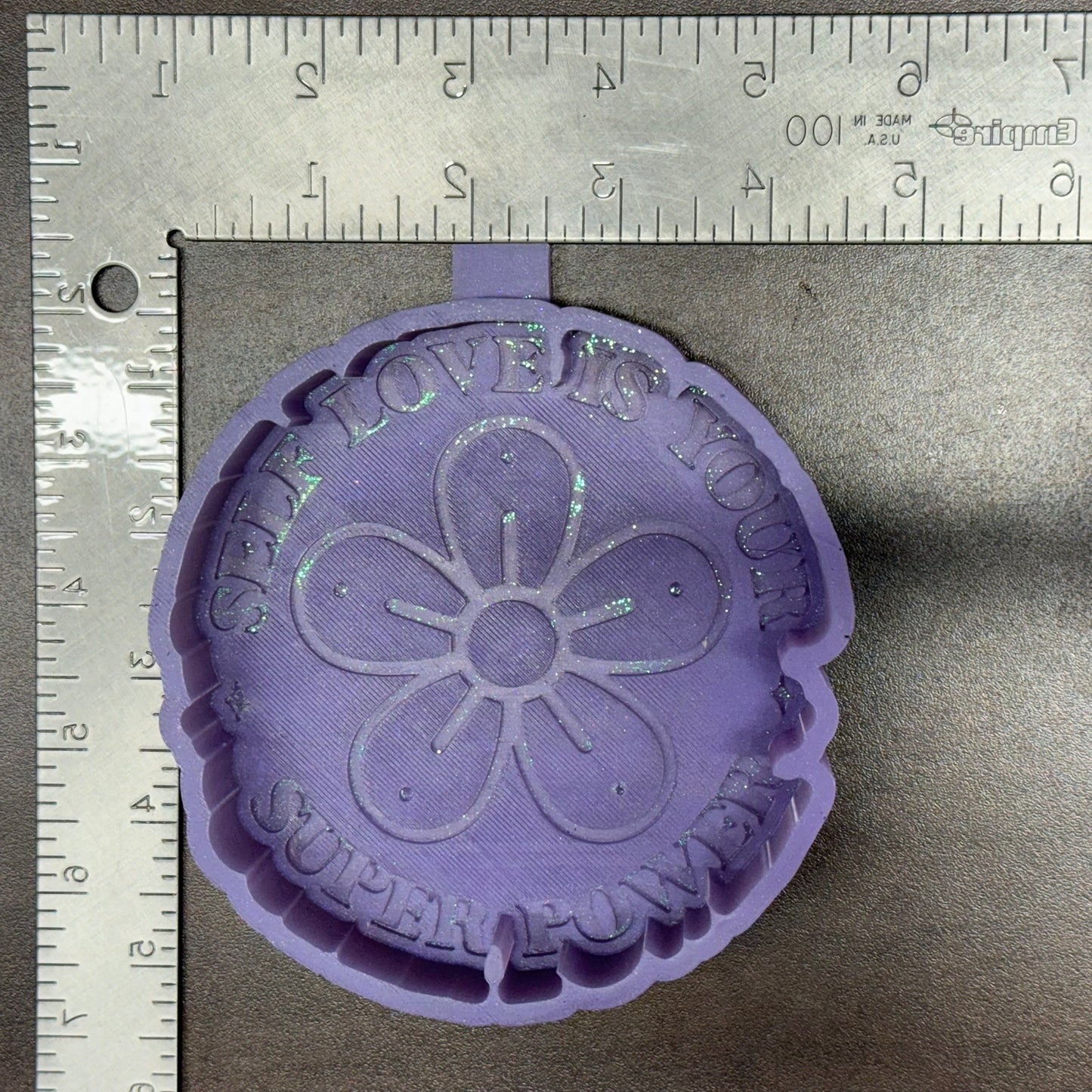 Self Love is Your Super Power De-Stash Freshie Mold