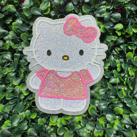 Hello Kitty - Leather & Lace - Car Freshie/Air Freshener