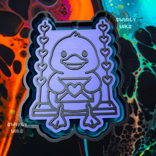 Duck on Swing Freshie Mold