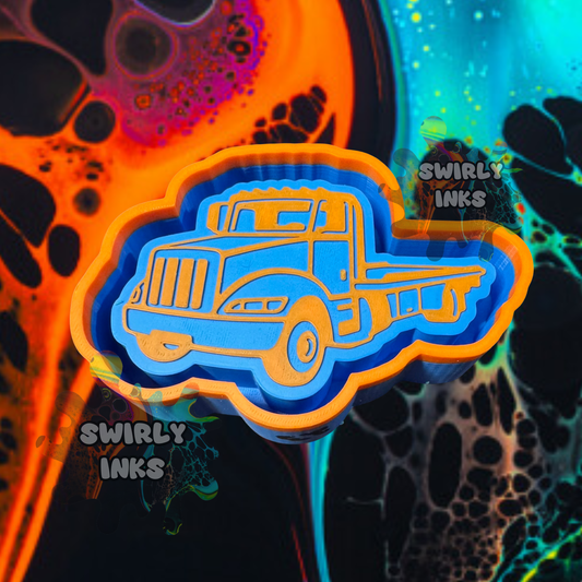 Tow Truck Freshie Mold
