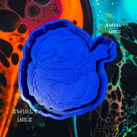 Baby Sloth Freshie Mold