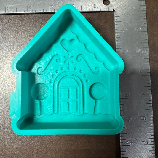 3D Gingerbread House De-Stash (B Grade) Freshie Mold