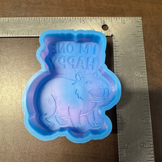 I'm One Happy Cappy De-Stash (B Grade) Freshie Mold