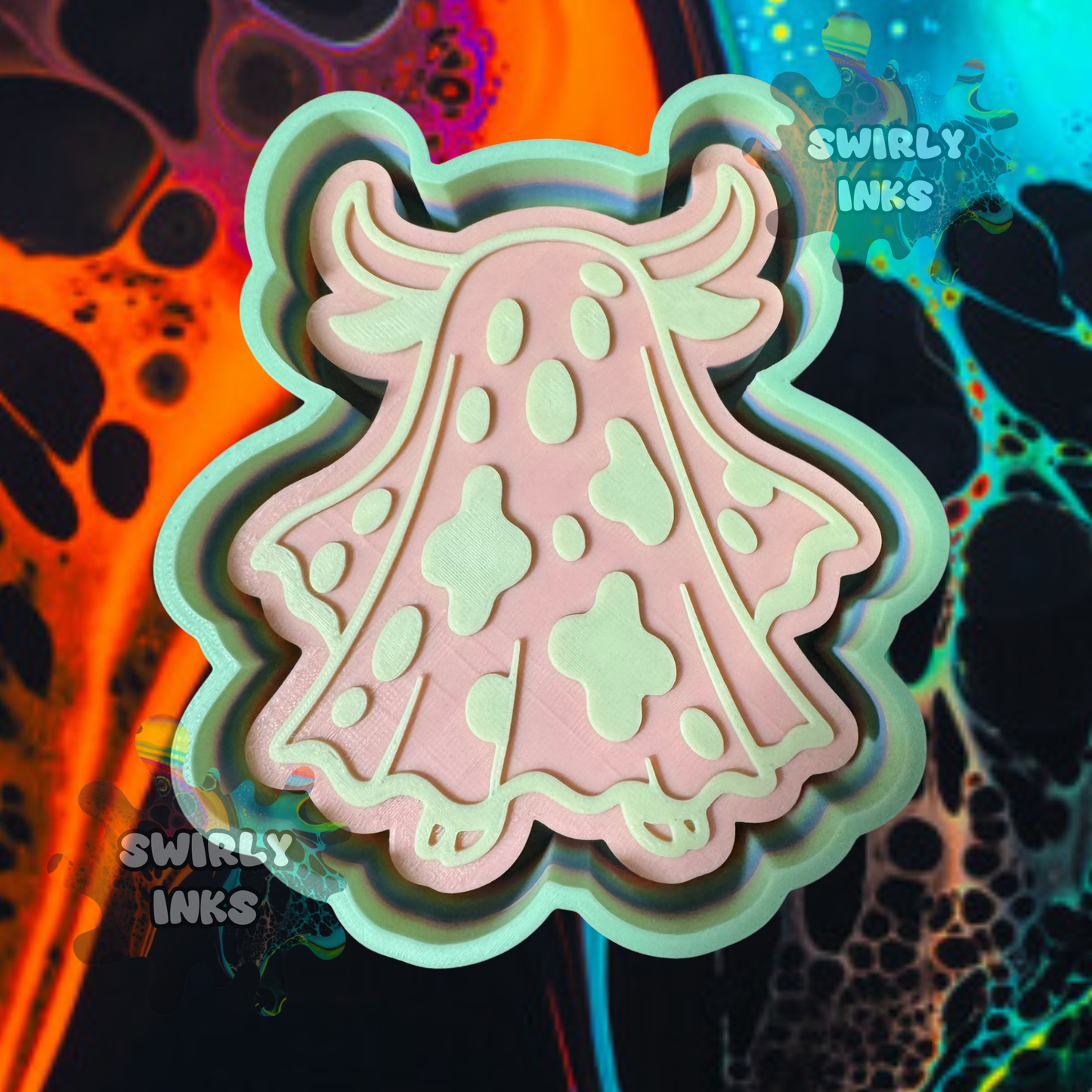 Cow Ghost Freshie Mold