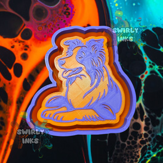 Border Collie Freshie Mold