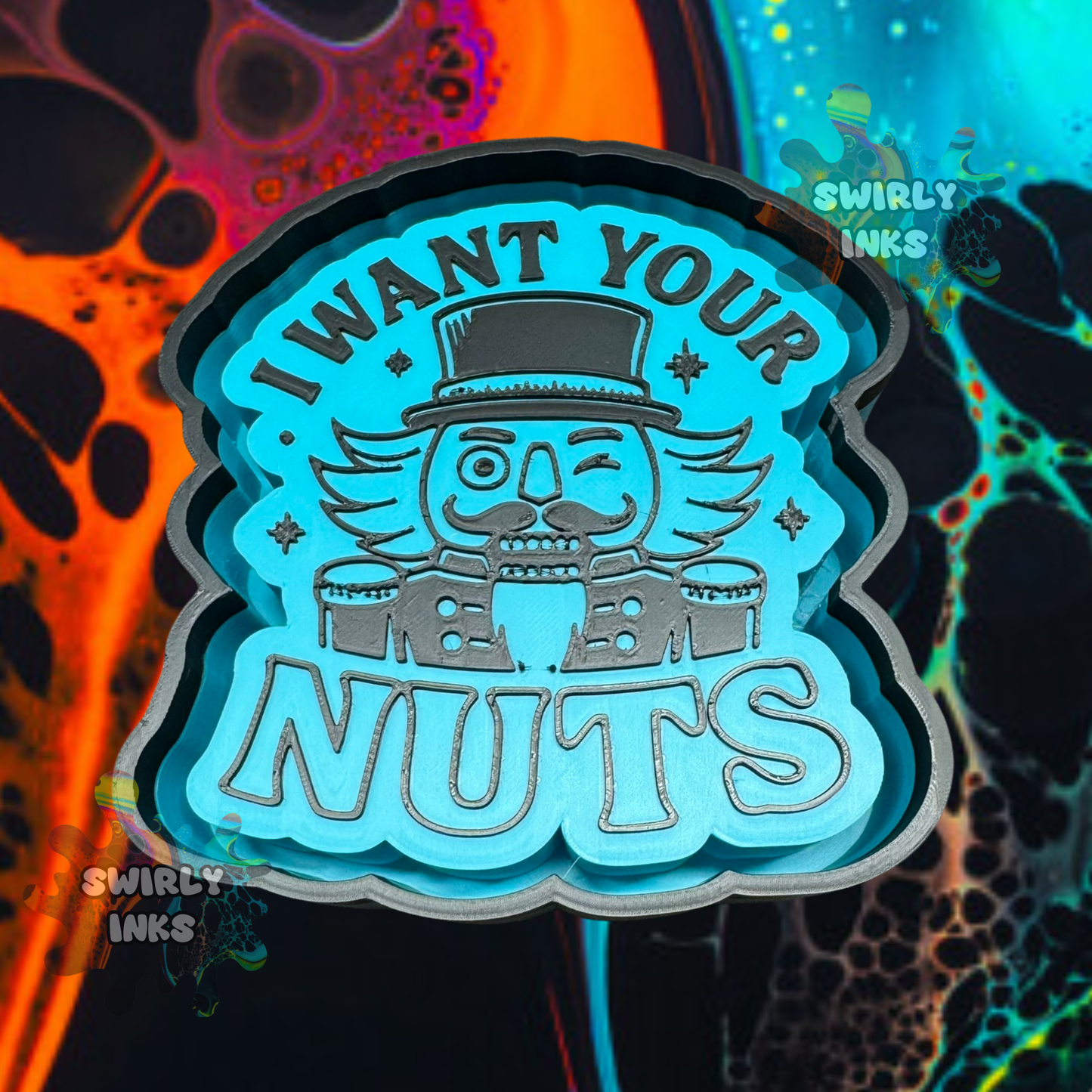 I Want Your Nuts Nutcracker Freshie Mold