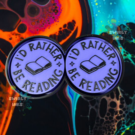 I'd Rather Be Reading Vent Freshie Mold