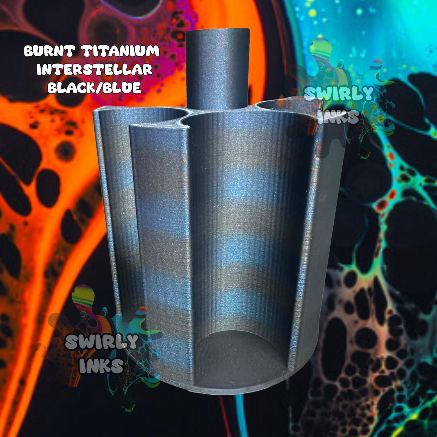 3d Printed Glitter/Mica Jar Holder Organizer - Holds 20 Containers - Stack-able