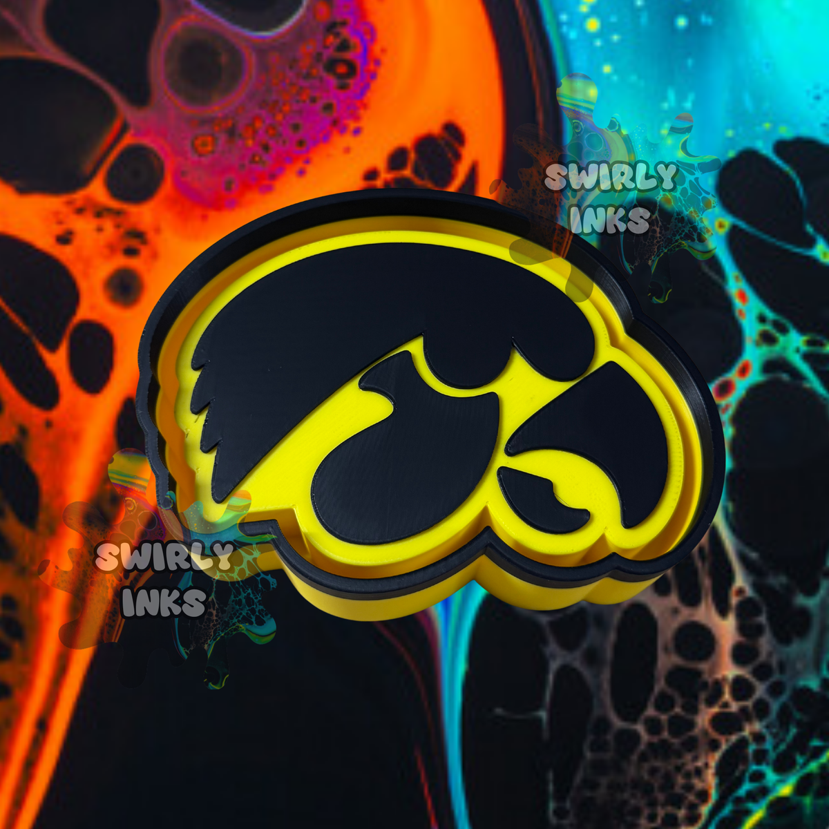Iowa Hawkeyes Freshie Mold