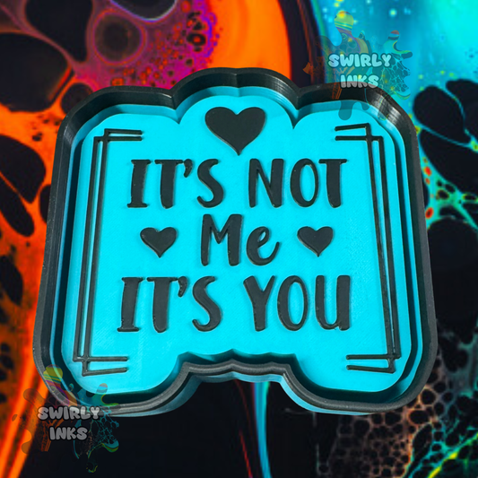 It's Not Me It's You Freshie Mold