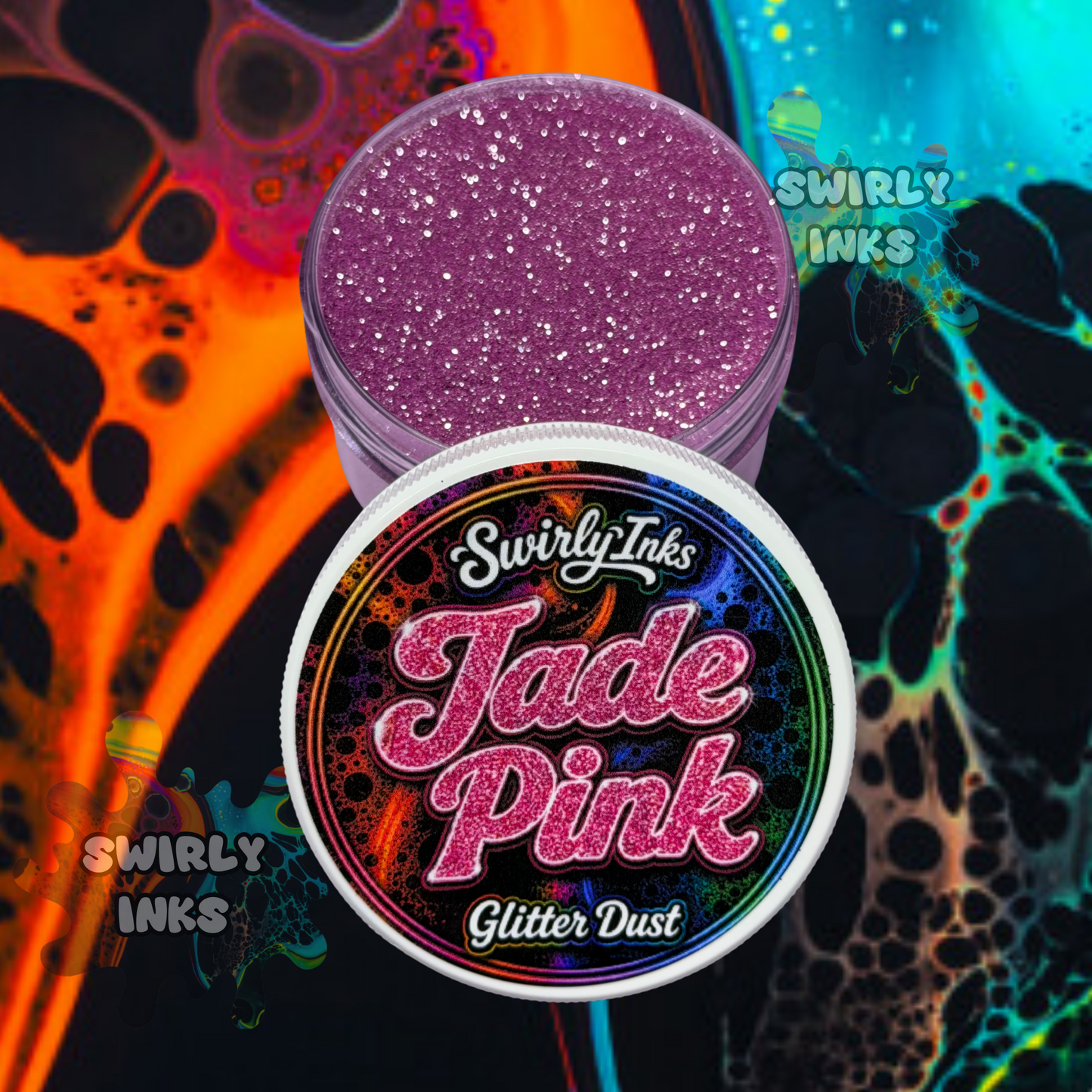 Jade Pink Glitter Dust 1oz