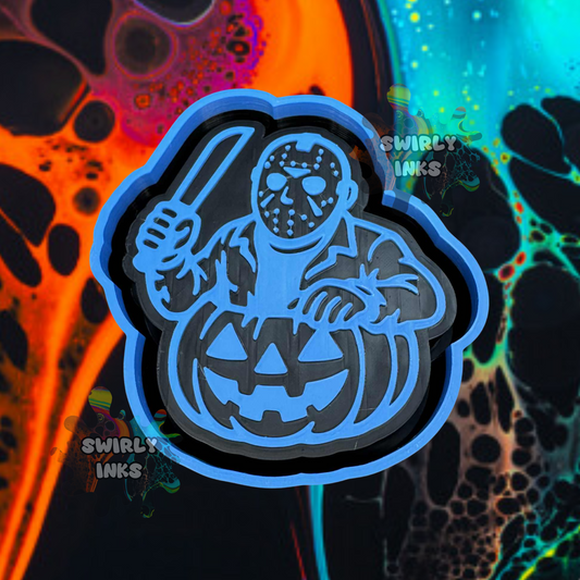 Jason in Pumpkin Freshie Mold