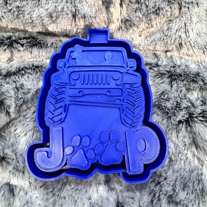 Jeep Dog Paw Freshie Mold