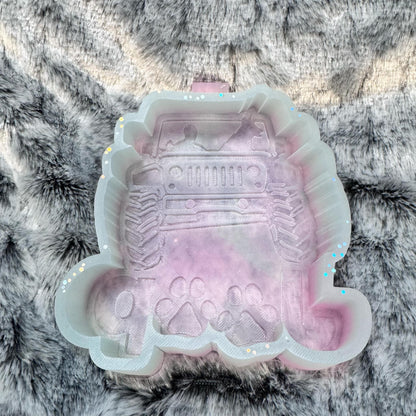 Jeep Dog Paw Freshie Mold
