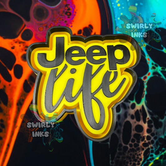 Jeep Life Freshie Mold