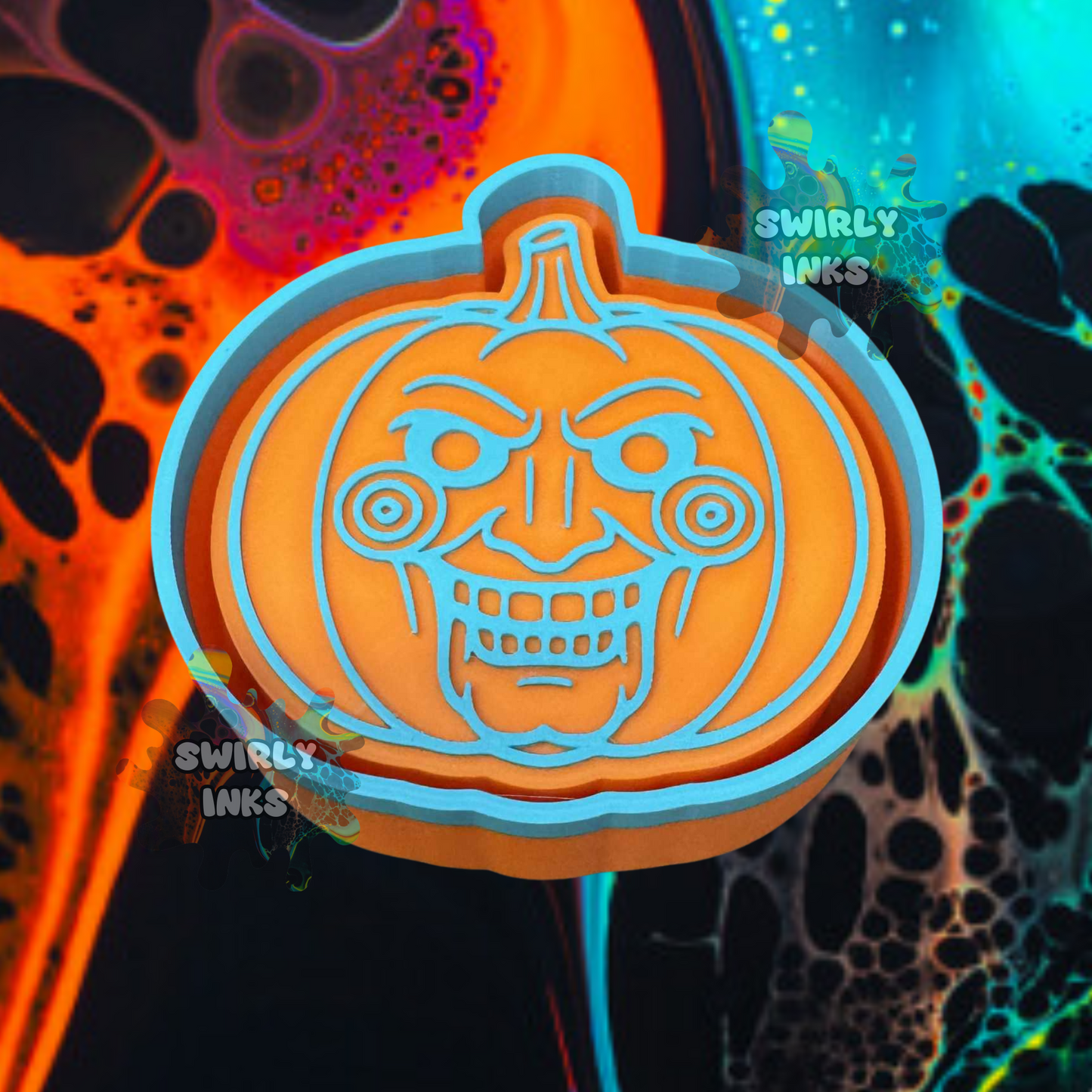 Jigsaw Pumpkin Freshie Mold