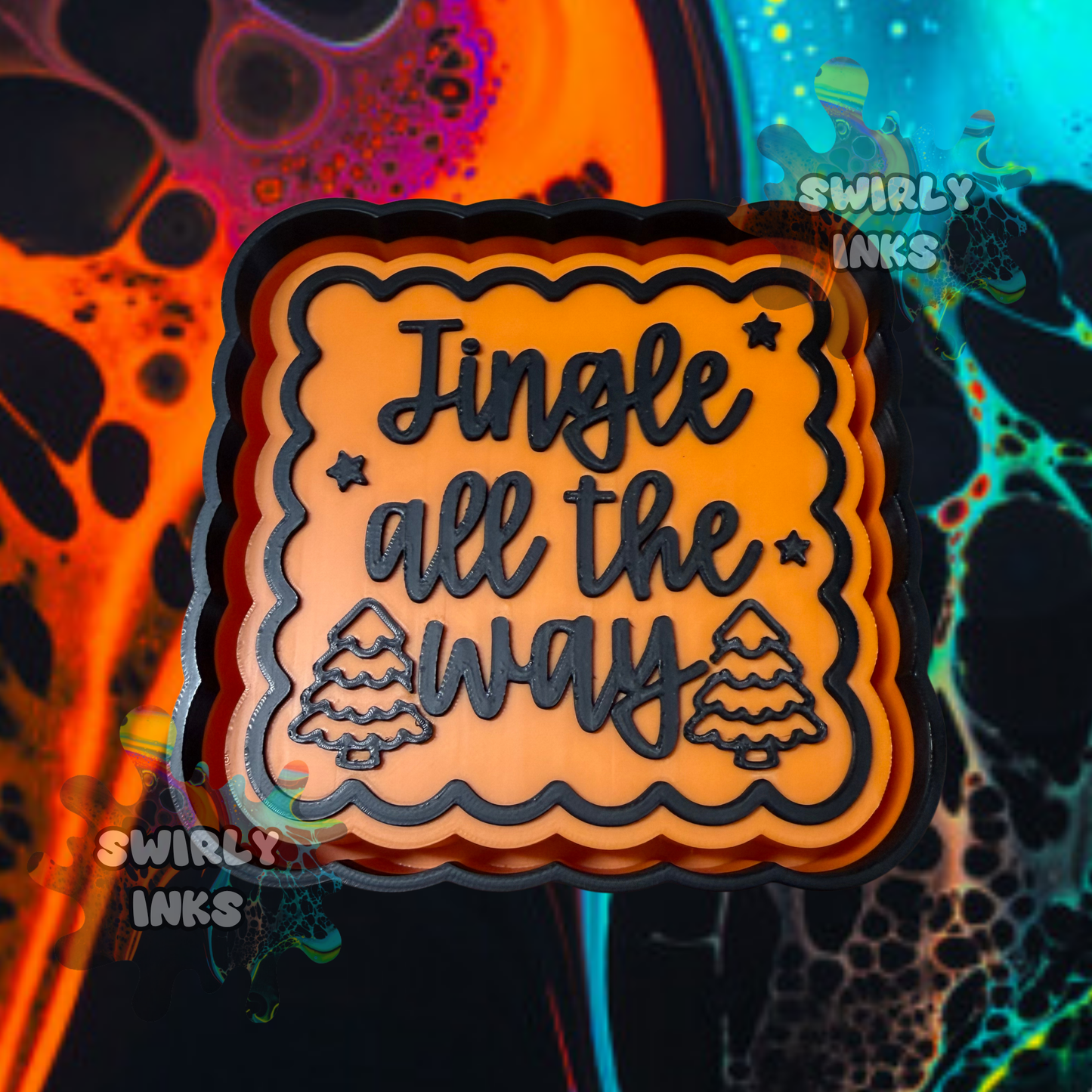 Jingle All The Way Freshie Mold