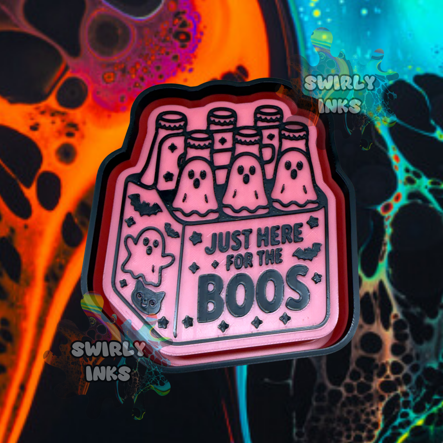 Just Here For The Boos Freshie Mold