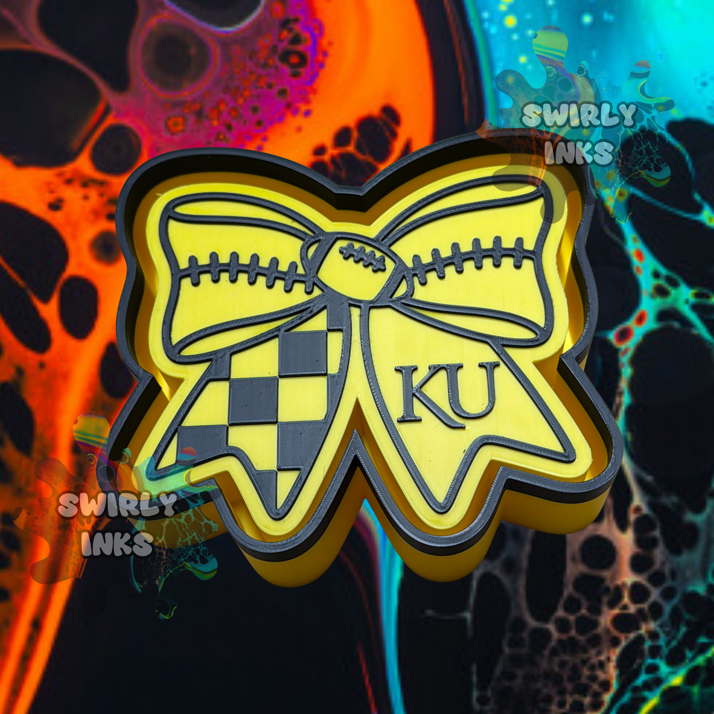 KU Bow Freshie Mold