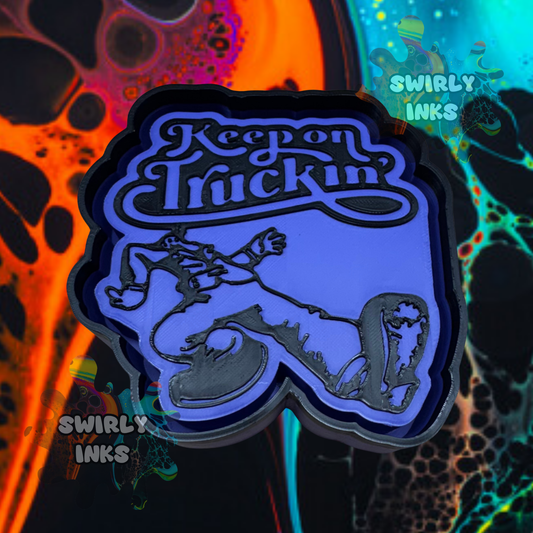 Keep On Truckin' Guy Freshie Mold