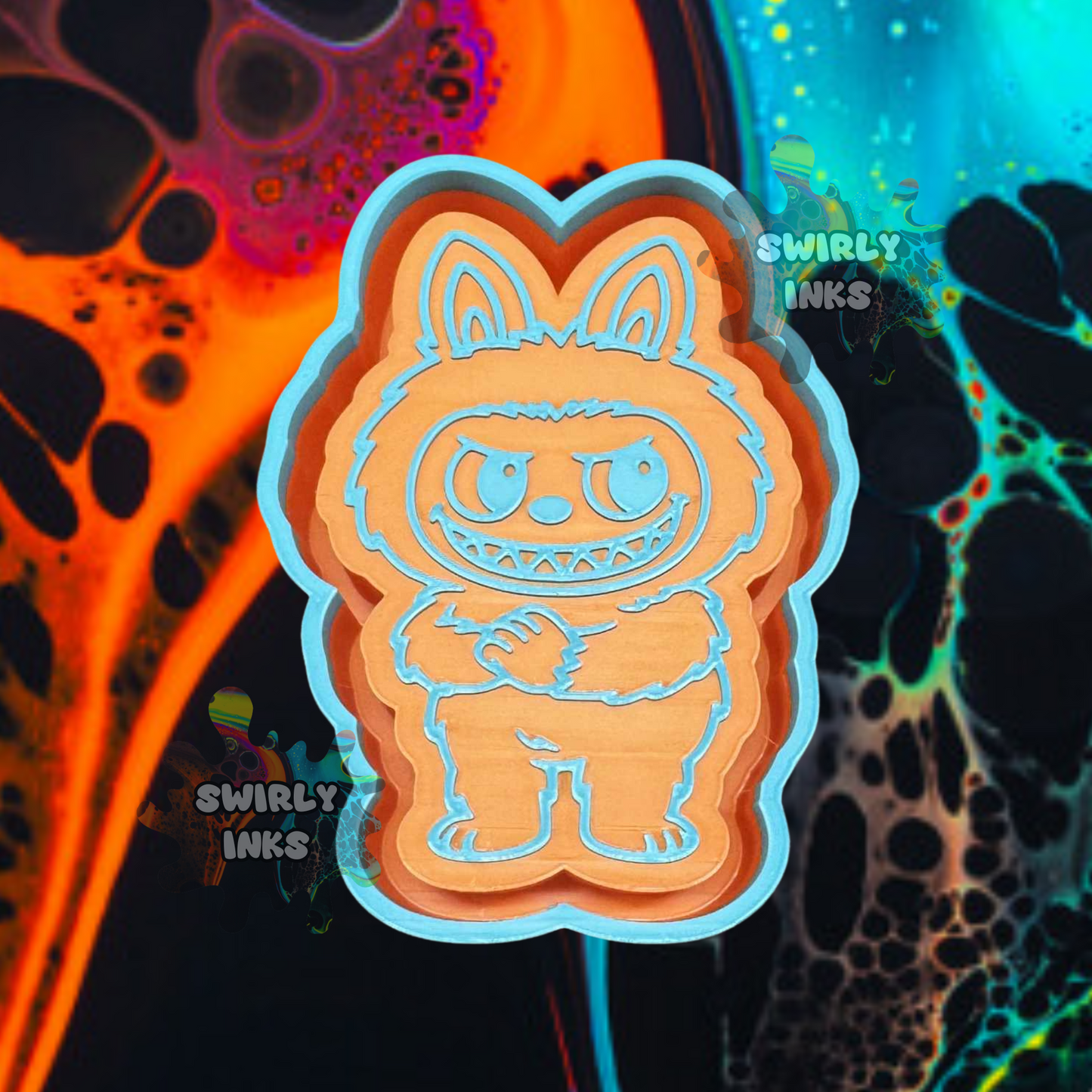 Standing Labubu Freshie Mold