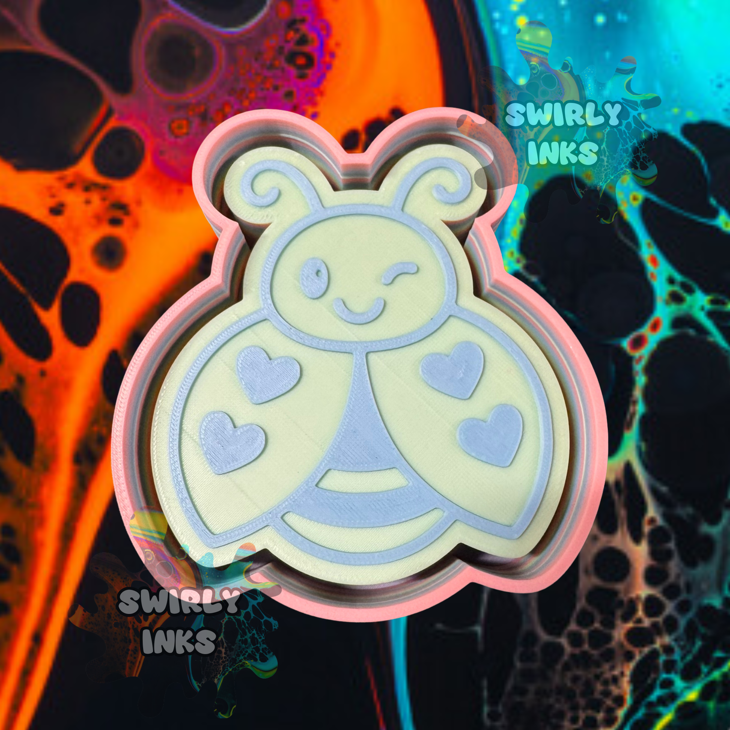 Lady Bug Freshie Mold