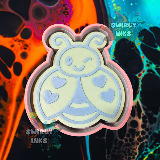 Lady Bug Freshie Mold