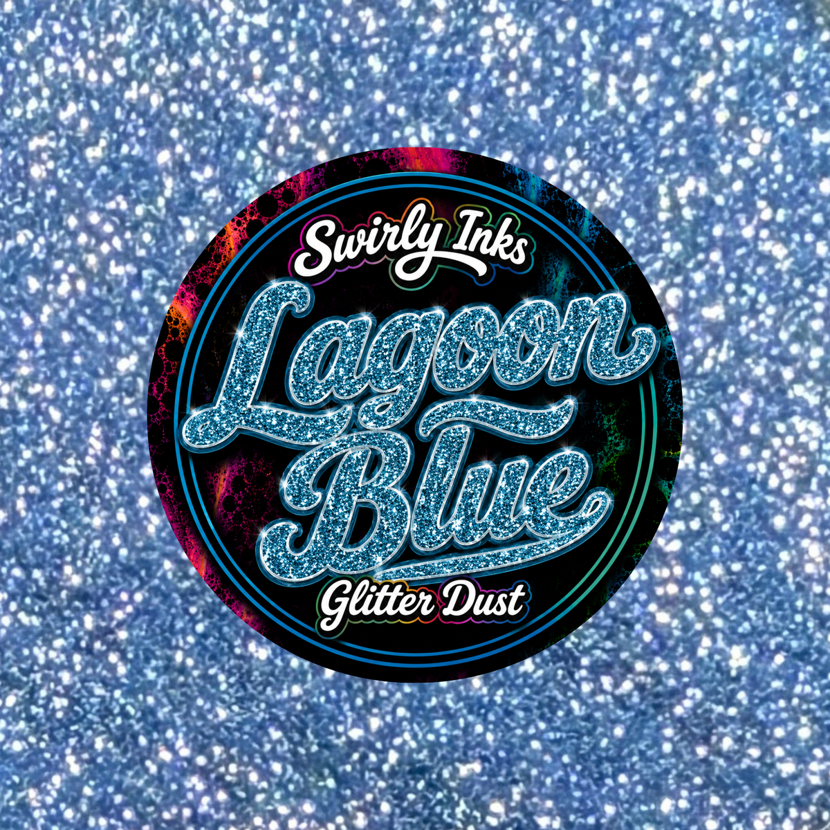 Lagoon Blue Glitter Dust 1oz