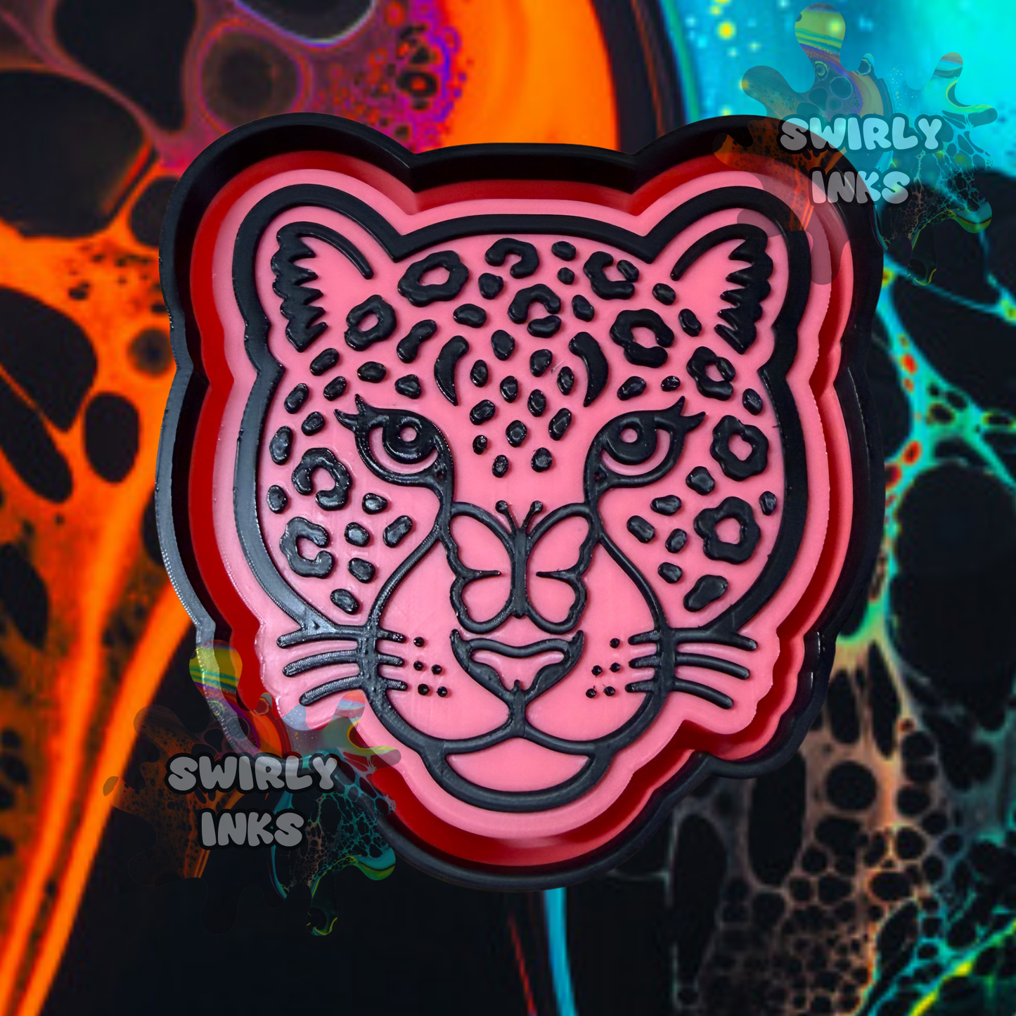 Leopard Butterfly Freshie Mold