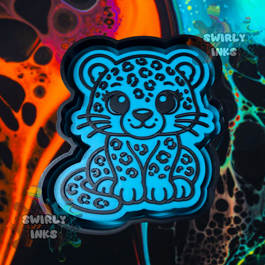 Leopard Cub Freshie Mold