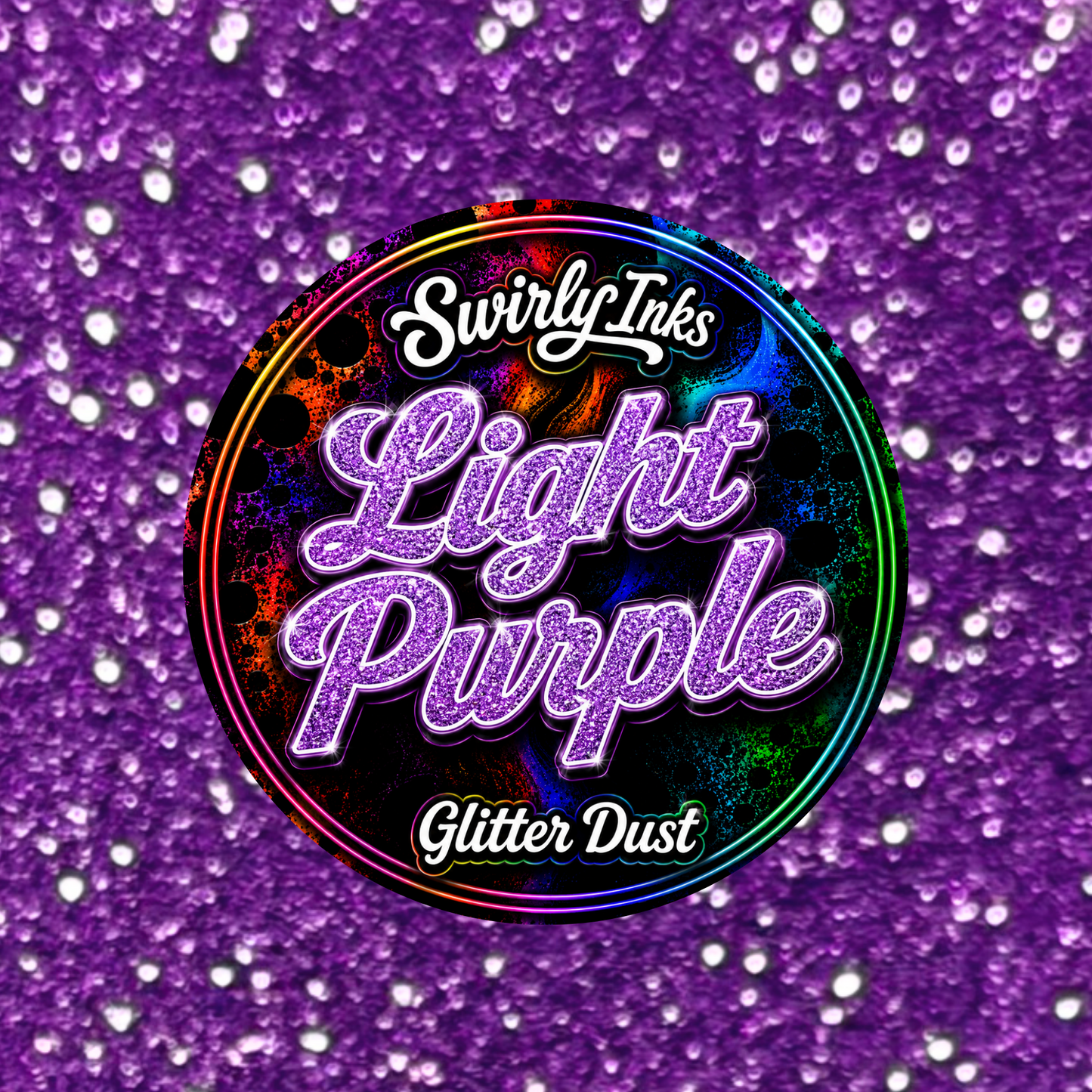 Light Purple Glitter Dust 1oz