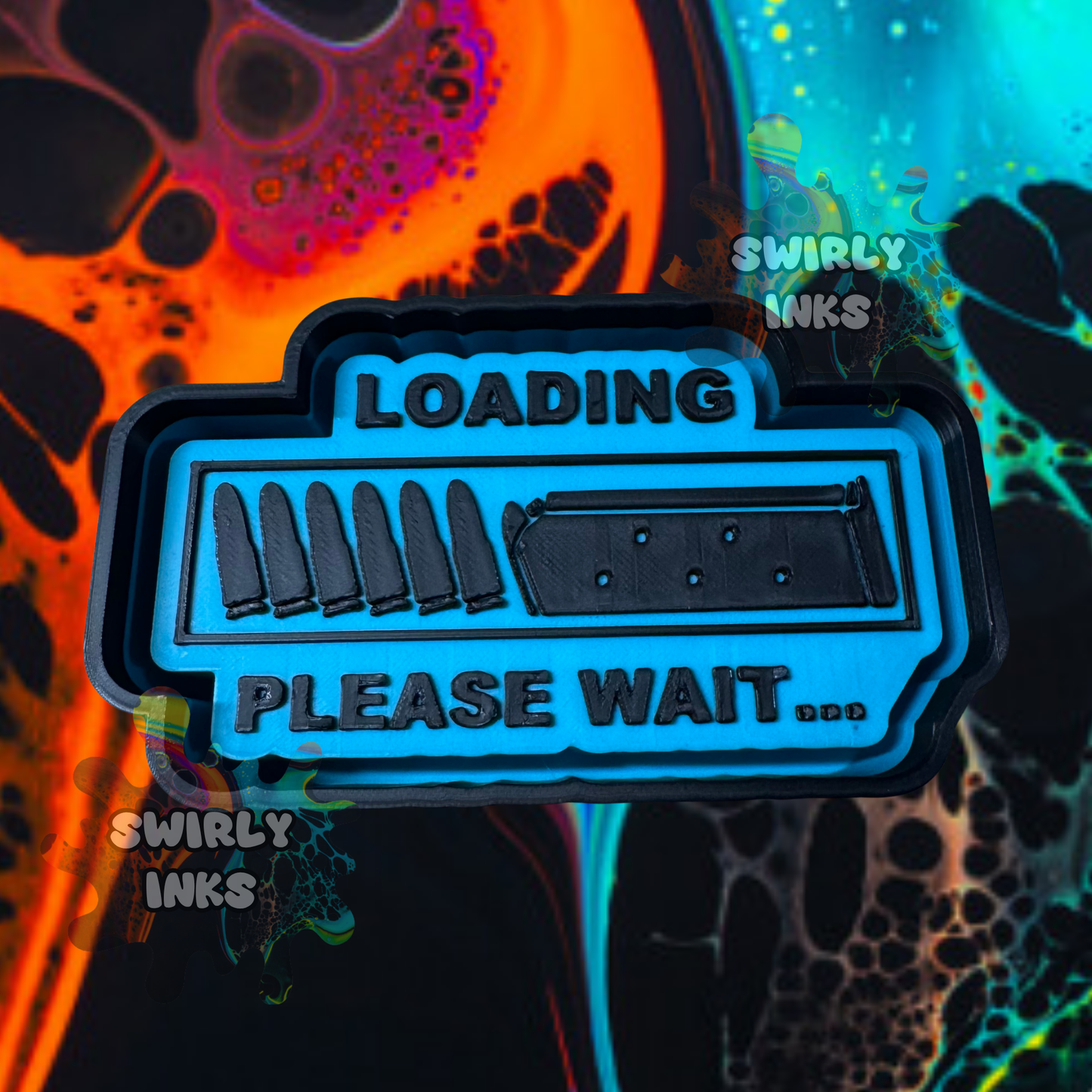 Loading Please Wait Freshie Mold