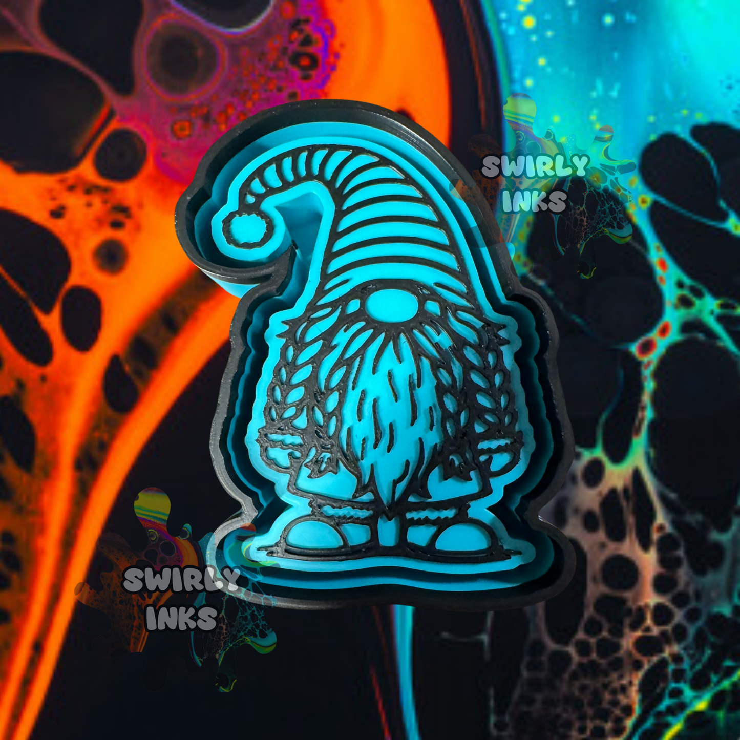 Long Hair Gnome Freshie Mold