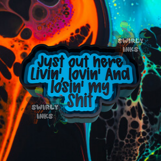 Losin My Shit Freshie Mold
