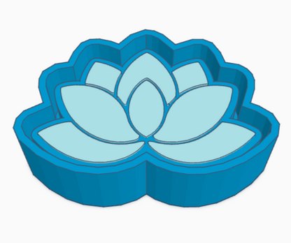 Lotus Freshie Mold