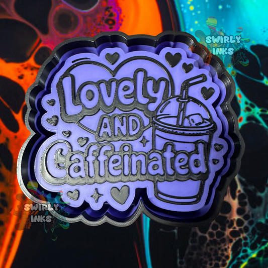 Lovely & Caffeinated Freshie Mold