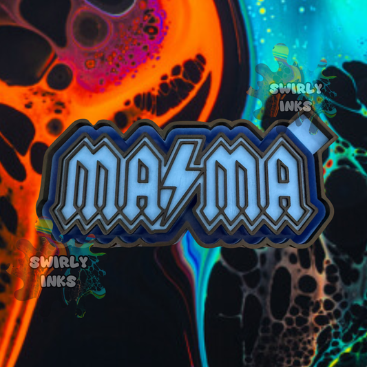 Mama Lightning Bolt Freshie Mold