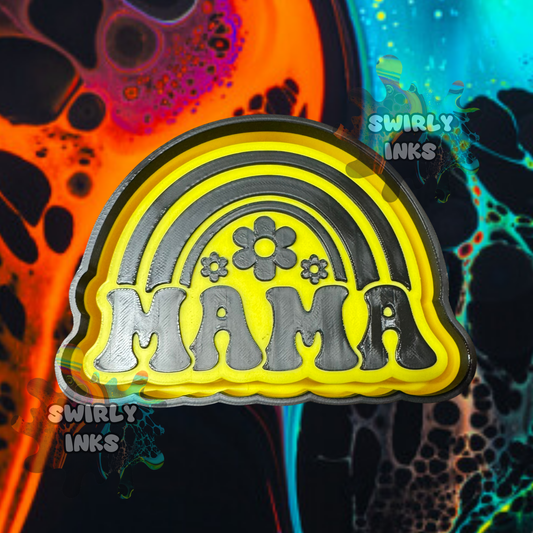 Mama Rainbow Freshie Mold
