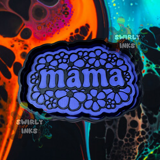 Mama with Flowers Freshie Mold