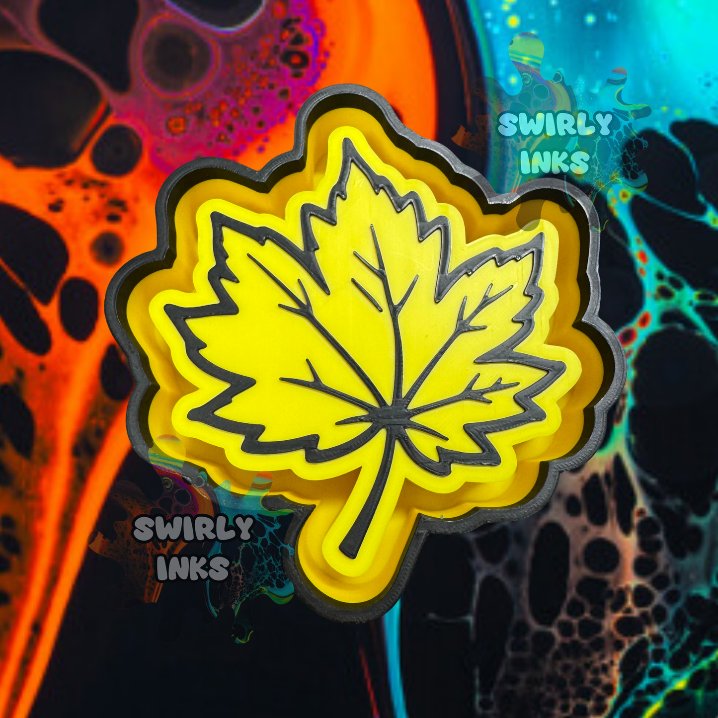 Maple Leaf Freshie Mold